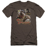 Labyrinth Sir Didymus Men's Ultra-Soft 30/1 Cotton Slim Short-Sleeve T-Shirt